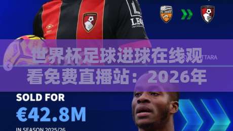 世界杯足球进球在线观看免费直播站:2026年最新免费观赛指南与避坑技巧 世界杯足球进球在线观看免费直播站:2026年最新免费观赛指南与避坑技巧