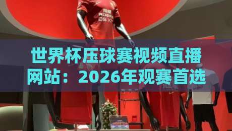 世界杯压球赛视频直播网站:2026年观赛首选平台推荐 世界杯压球赛视频直播网站:2026年观赛首选平台推荐