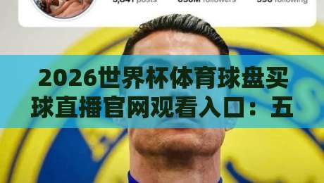 2026世界杯体育球盘买球直播官网观看入口:五大官方渠道与安全须知 2026世界杯体育球盘买球直播官网观看入口:五大官方渠道与安全须知