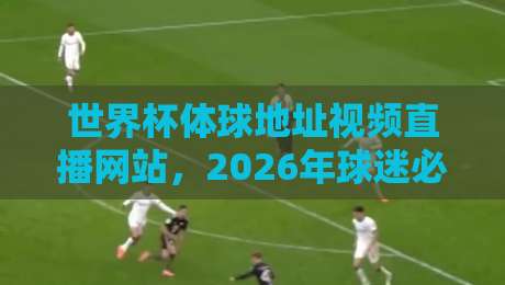 世界杯体球地址视频直播网站,2026年球迷必看的五大平台推荐! 世界杯体球地址视频直播网站,2026年球迷必看的五大平台推荐!