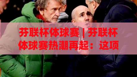 芬联杯体球赛 | 芬联杯体球赛热潮再起：这项融合赛制为何让球迷彻夜守候？-最全手机信誉投球网代理1080P官网无插件低调看冠军